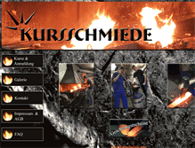 Tablet Screenshot of kursschmiede.com